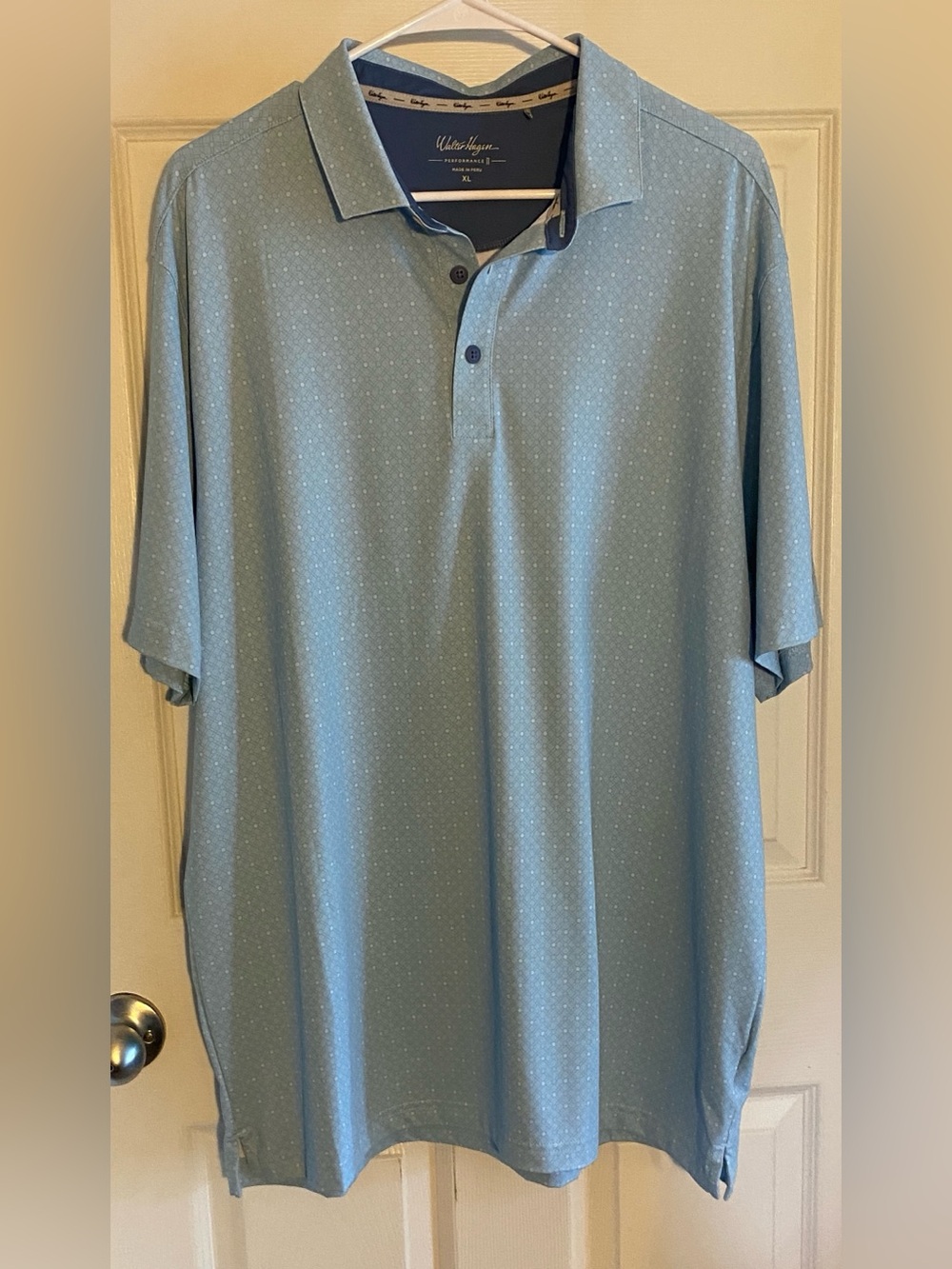 Walter Hagen Men's Performance 11 Novelty Print Golf Polo